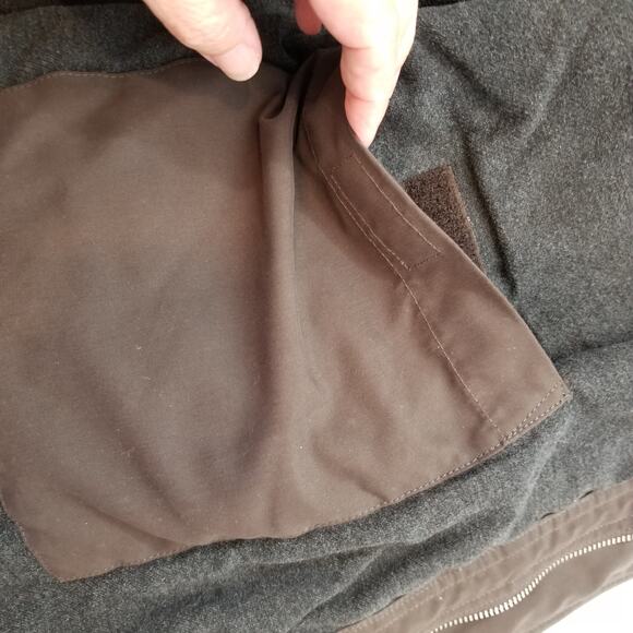 Pal Zileri Men's Brown Chore Barn Coat Jacket Size 52 XL - Picture 9 of 11